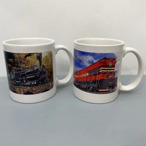 Train Coffee Cups Norfolk Southern Railway Western Maryland Freight Line